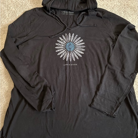 Life Is Good Womens Hoodie - Picture 1 of 3